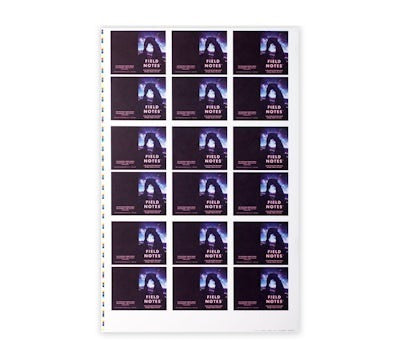 National Parks Press Sheets