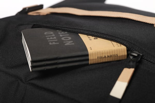 Pitch Black Rolltop Backpack