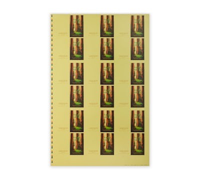 National Parks Press Sheets