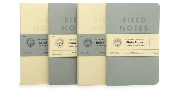 Signature Series - Sketchbook and Notebook