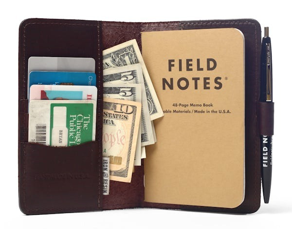 Daily Carry Leather Notebook Cover